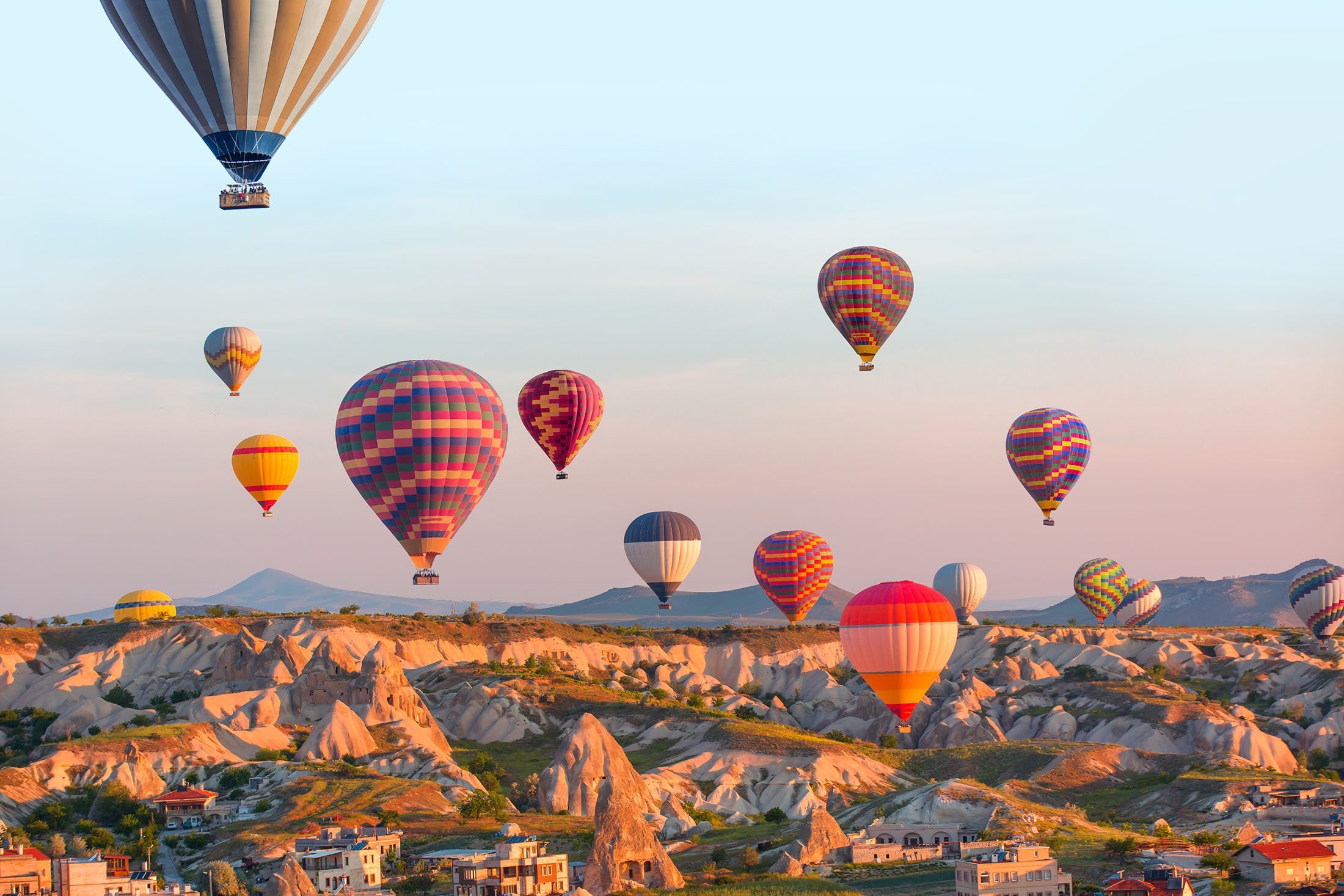 The hot air balloon on sale festival