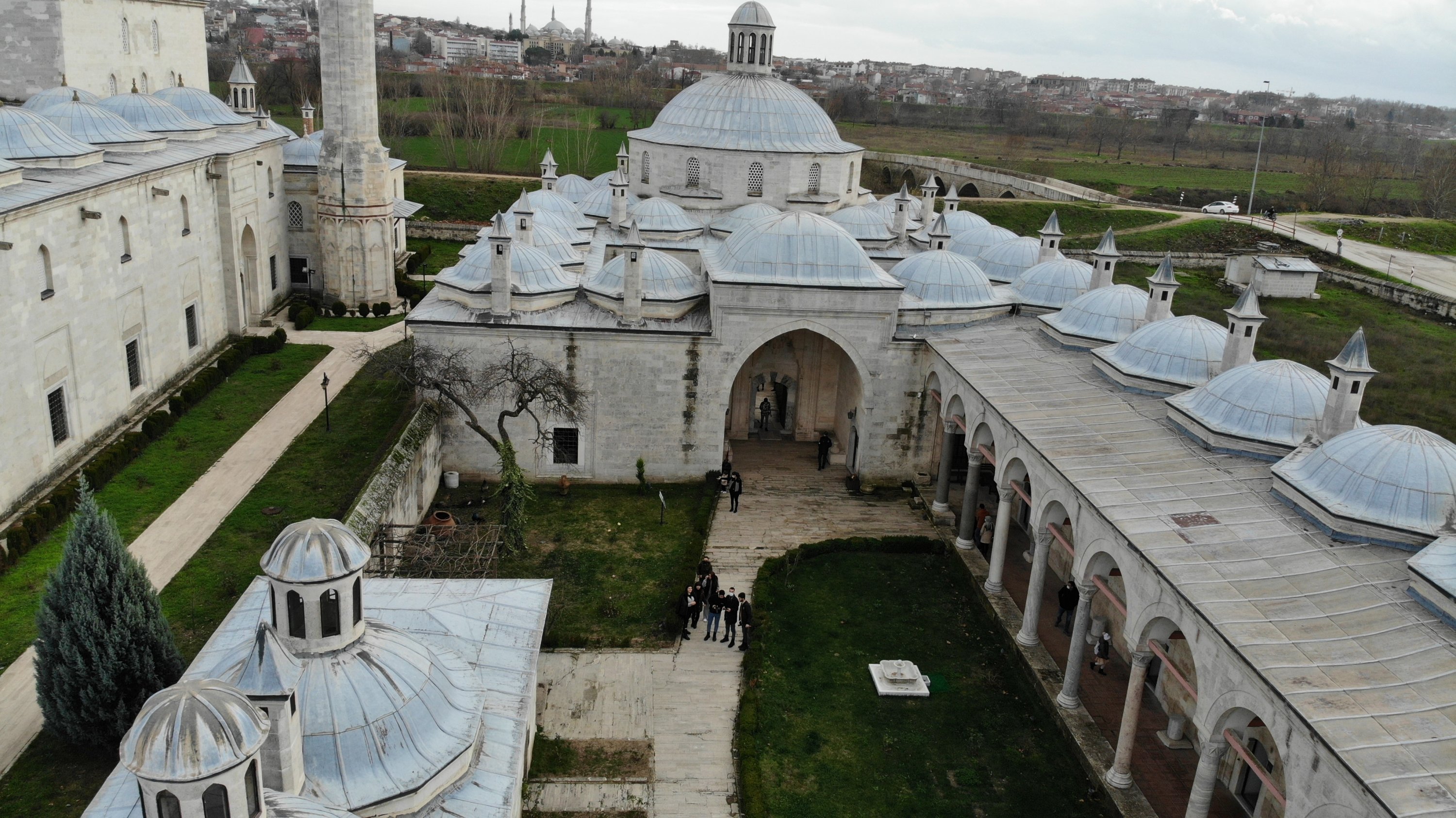 Pemandangan umum Museum Kesehatan Kompleks Sultan Bayezid II, Edirne, Turki barat laut, 12 Juni 2022. (AA Photo)
