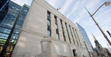 The Bank of Canada building in Ottawa, Canada, April 12, 2011. (AFP File Photo)