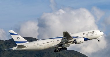 An airplane of El Al Israel Airlines departs from Hong Kong International Airport, Hong Kong, Jan. 23, 2017. (Shutterstock Photo)