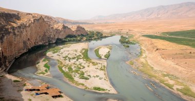 The Tigris river flows through the ancient city of Hasankeyf in Batman province, Turkey. (Alamy Photo via Reuters)