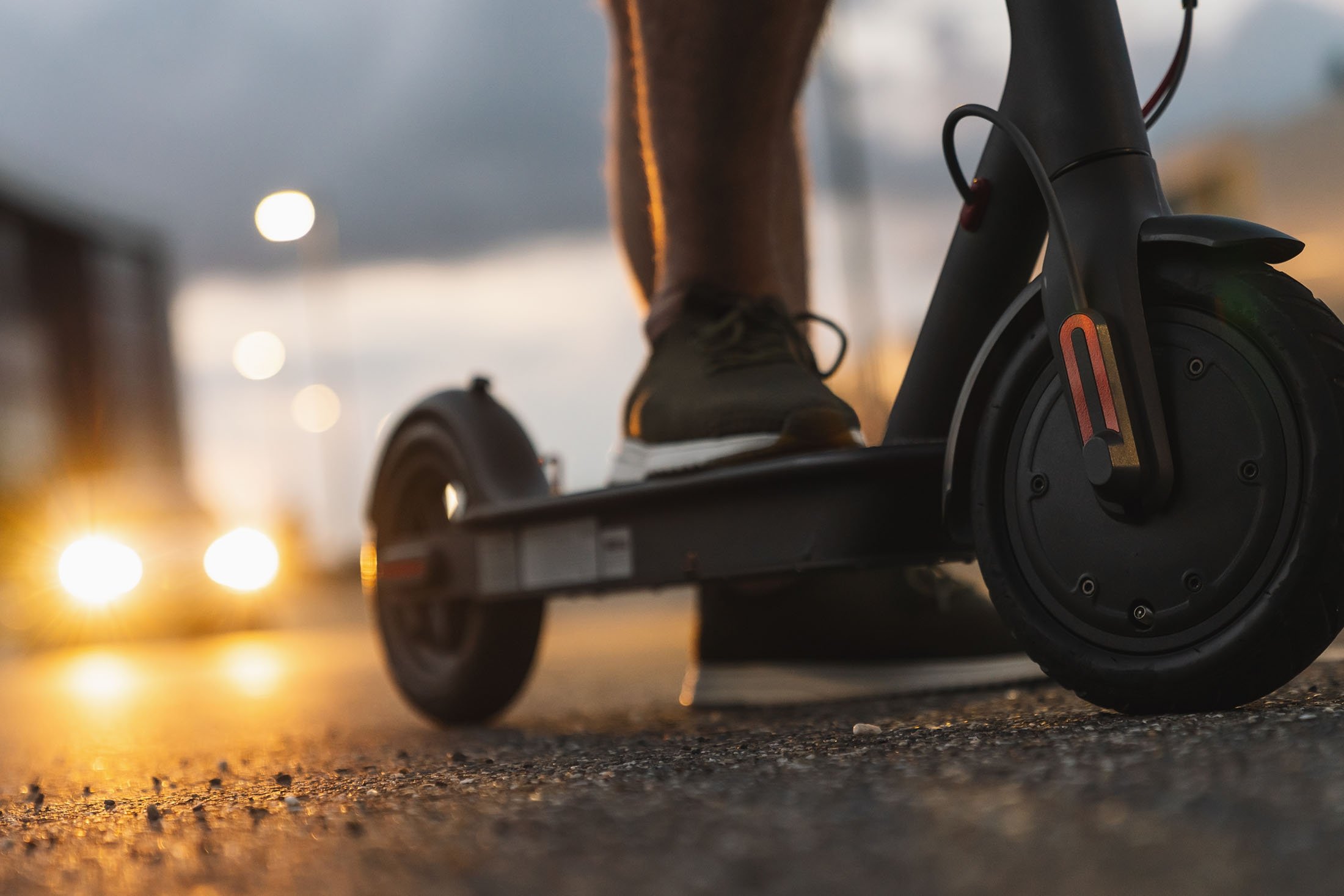 Kick scooters, also referred to as scooters, have been handmade in industrial urban areas in Europe and the United States since the 1920s or earlier, often as play items made for children to roam the streets. (Shutterstock Photo)