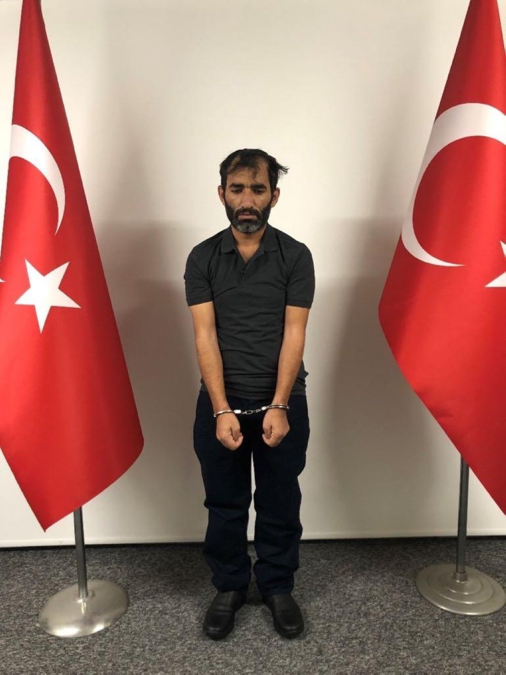 PKK member Savaş Çelik, code-named Zerdest, was arrested in a National Intelligence Organization (MIT) operation and brought back to Turkey to face justice. (AA Photo)
