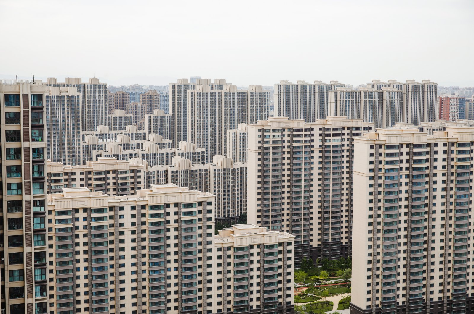 Residential buildings in Beijing, China, July 15, 2022. (EPA Photo)