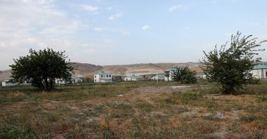 A view of the newly rebuilt village of Agali in the district of Zangilan, Azerbaijan, July 19, 2022. (AFP Photo)