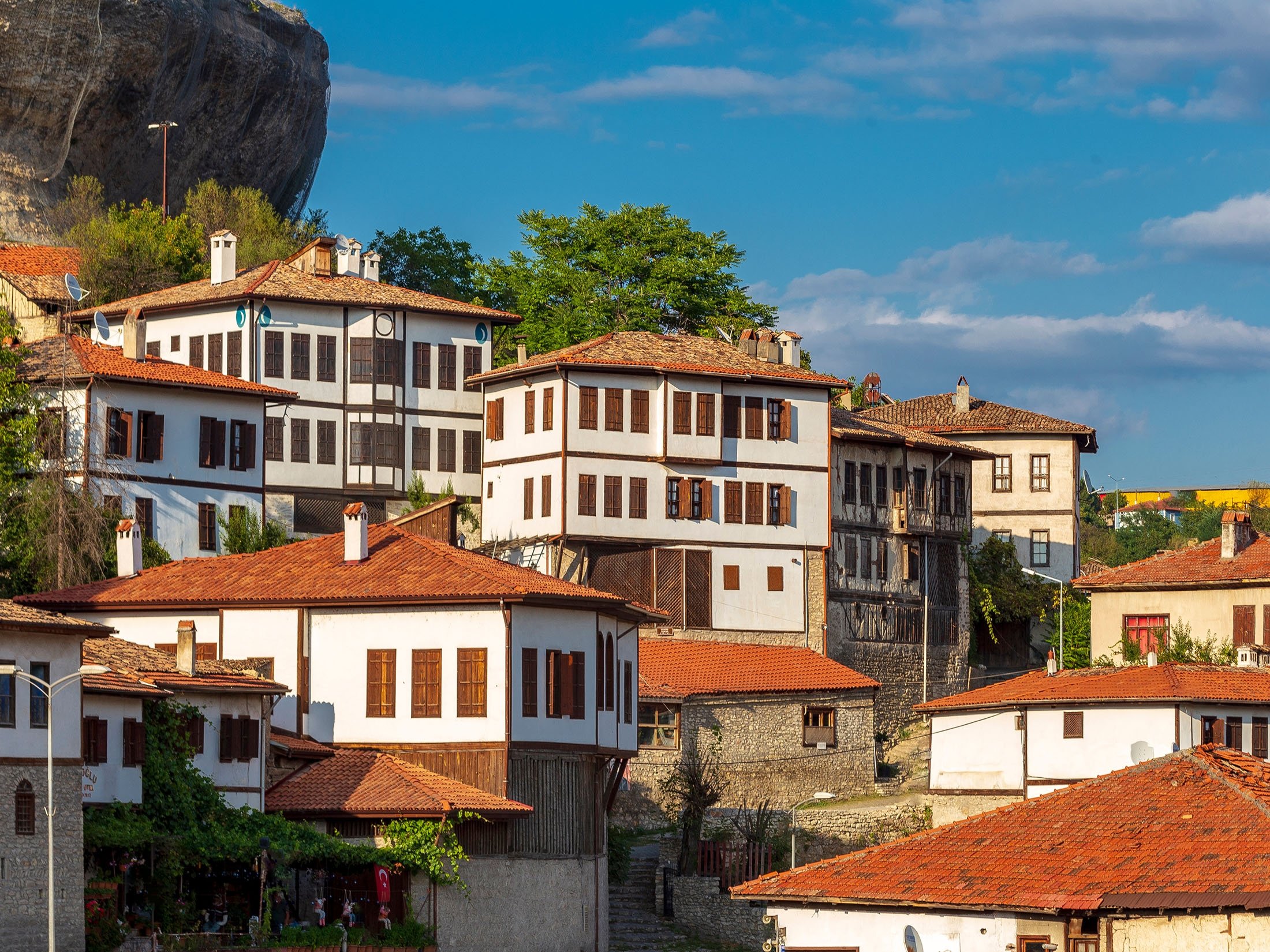Safranbolu is a typical Ottoman city with gorgeous architecture across the streets, in Karabük, northern Turkey, March 1, 2020. (Shutterstock Photo)