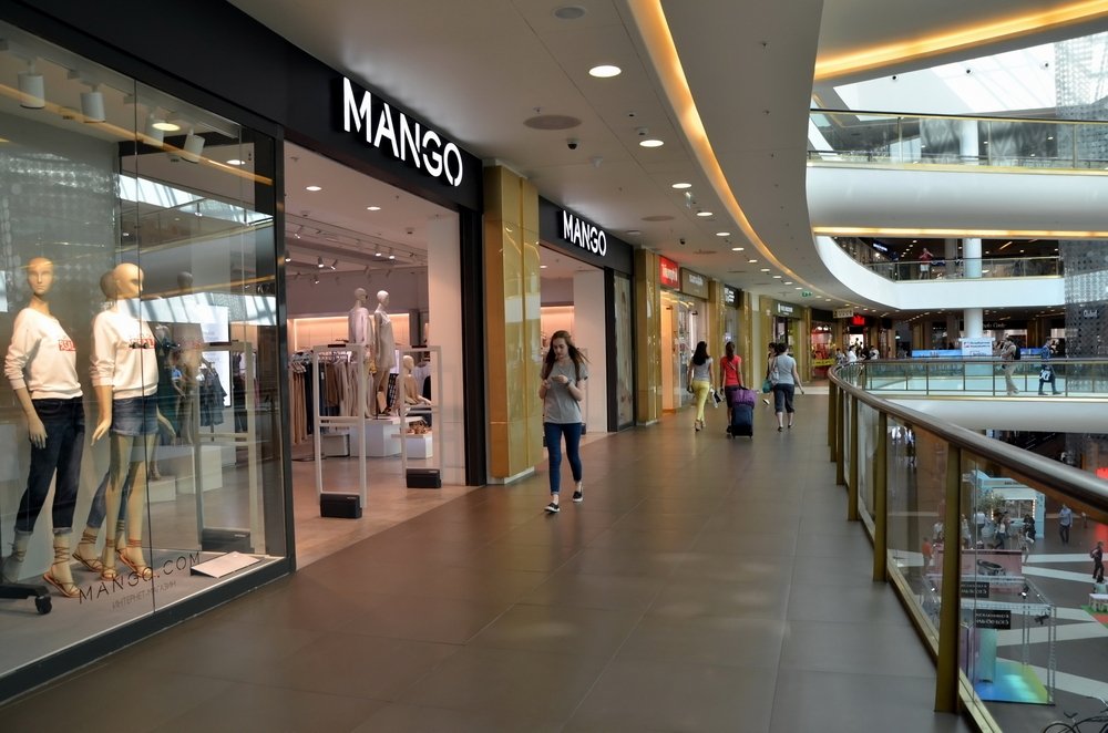 A Mango store in the Galeria Shopping Mall in Saint Petersburg, Russia, July 25, 2016. (Shutterstock Photo)
