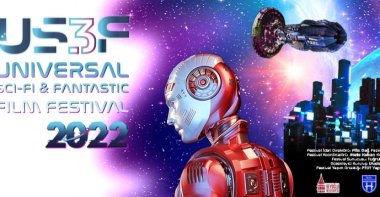 A poster of Universal Sci-fi and Fantastic Film Festival. 