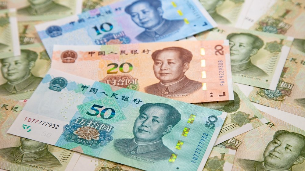 Collection of Chinese banknotes. (Shutterstock)