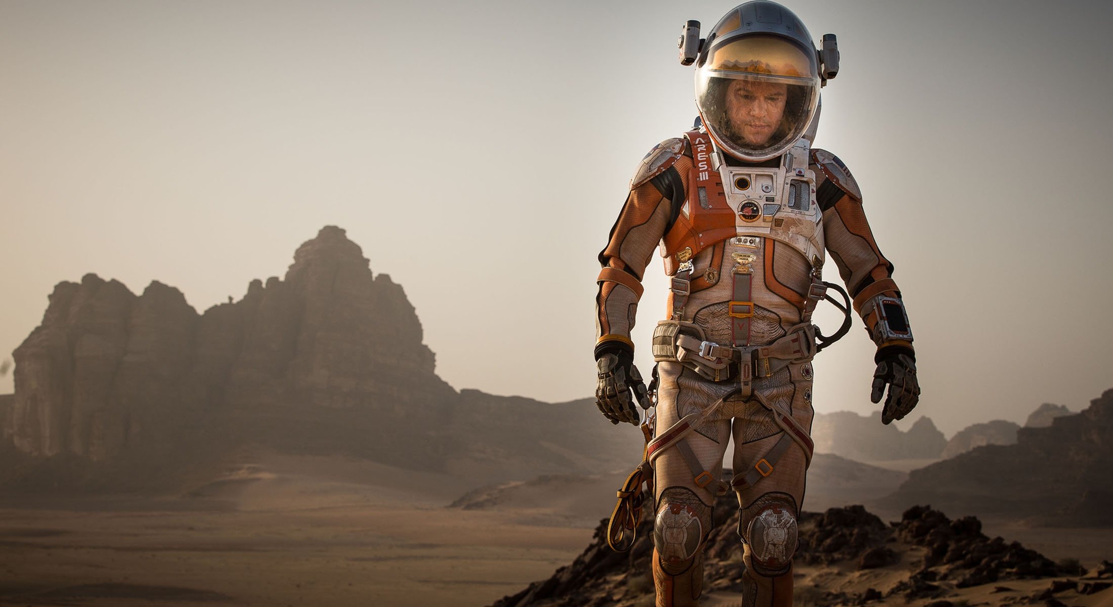 Matt Damon dalam sebuah adegan dari film 'The Martian.'  (Foto milik 20th Century Fox)