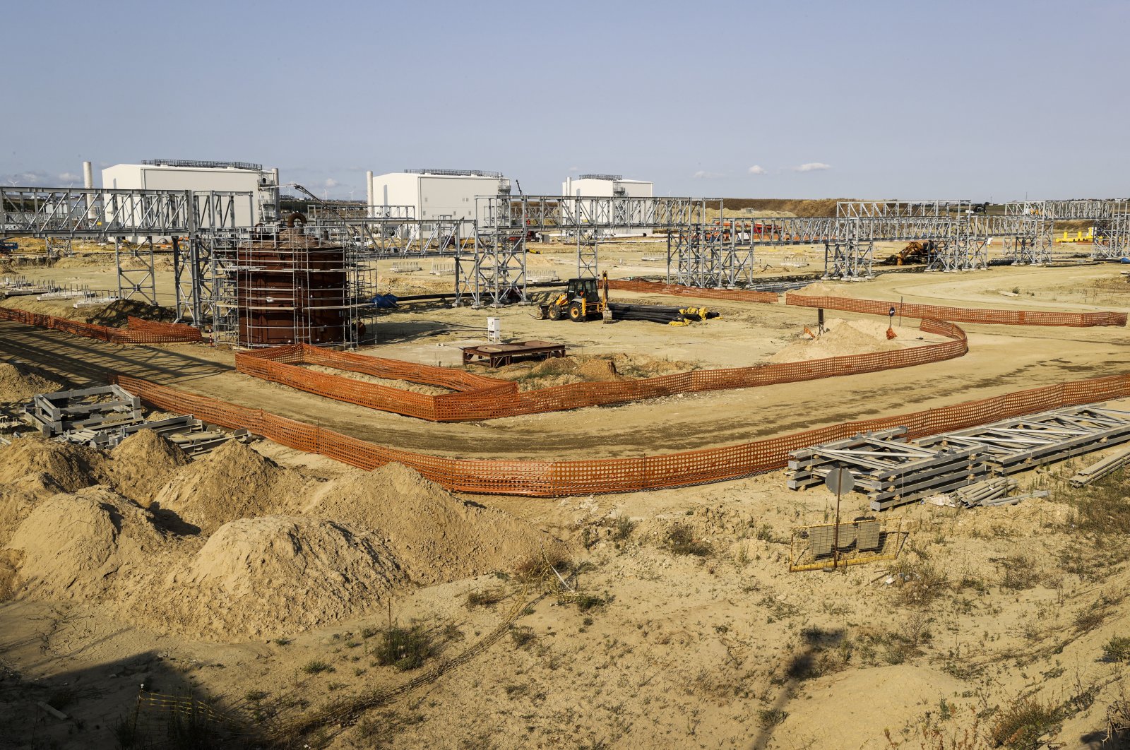 The Silivri Underground Natural Gas Storage Facility, Istanbul, Turkey, July 26, 2022. (AA Photo)