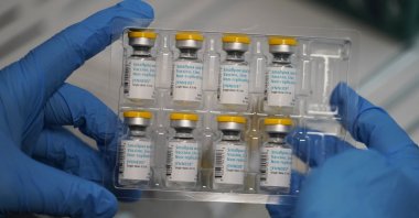 Monkeypox vaccines are shown at the Salt Lake County Health Department, in Salt Lake City, U.S., July 28, 2022. (AP Photo)