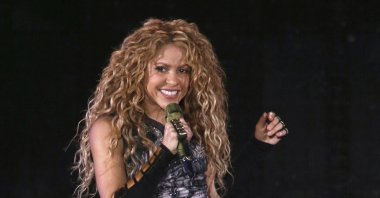 Shakira performs in concert at Madison Square Garden in New York, U.S., Aug. 10, 2018. (AP Photo)
