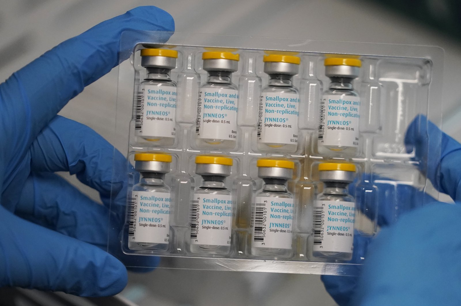 Monkeypox vaccines are shown at the Salt Lake County Health Department, in Salt Lake City, U.S., July 28, 2022. (AP Photo)