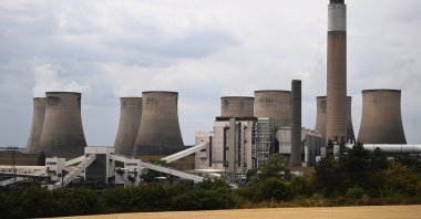 The coal-fired Ratcliffe-on-Soar Power Station near Nottingham, Britain, July 29, 2022. (EPA Photo)
