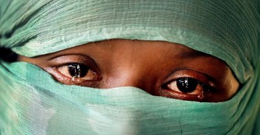 F., 22, who says she was raped by members of Myanmar&#039;s armed forces in June and again in September is photographed, in her tent in Kutupalong refugee camp in Bangladesh, Nov. 22, 2017. (AP Photo)