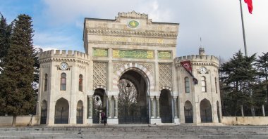 The main entrance of Istanbul University on Beyazıt Square, Istanbul, Turkey, March 2019. (Shutterstock) 