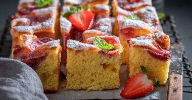 The smell of a delicious cake is great when trying to have a peaceful time. (Shutterstock Photo)