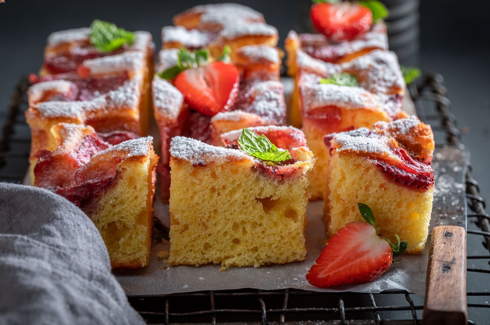 The smell of a delicious cake is great when trying to have a peaceful time. (Shutterstock Photo)