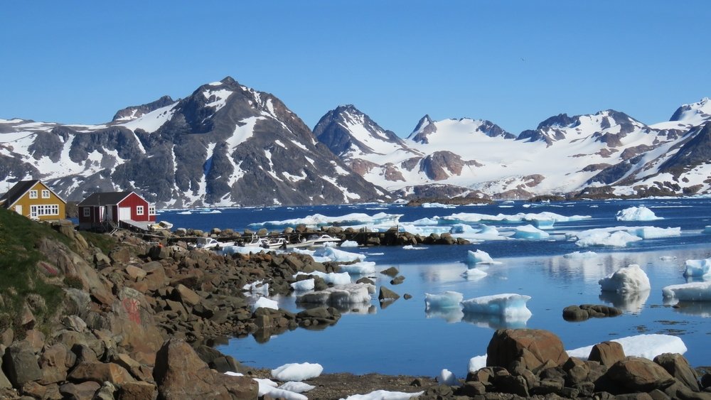 gunung es Greenland.  (Foto Shutterstock)