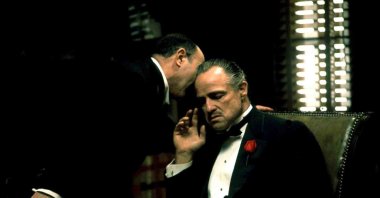 Marlon Brando as mafia patriarch Don Corleone in "The Godfather." (Sabah Archive Photo)