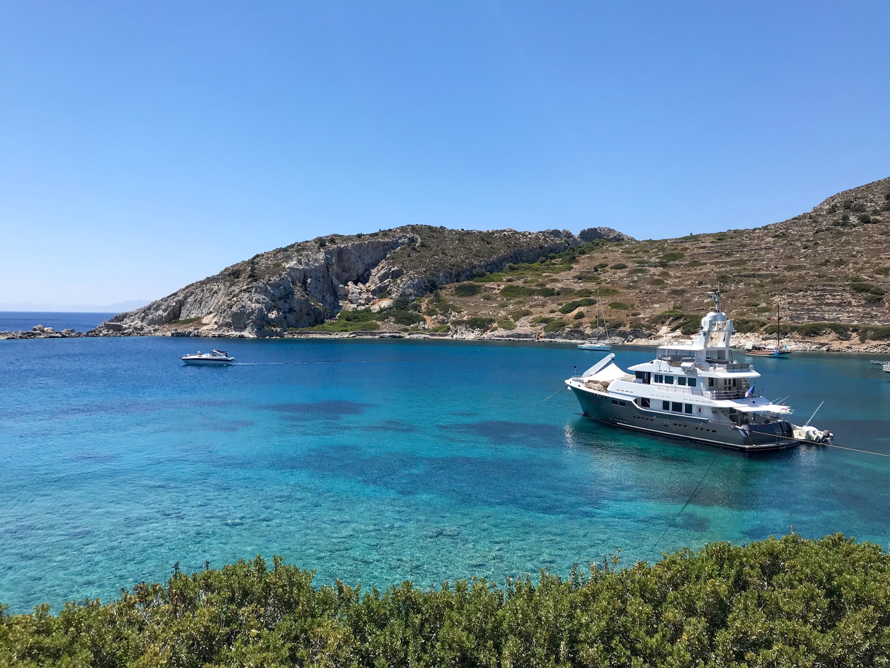 The ancient city of Knidos is a great alternative to finish the day and soak up the sun in Datça. (Photo by Özge Şengelen)