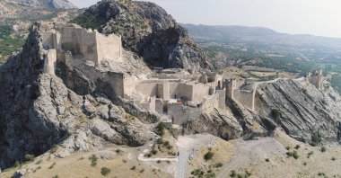 A view from the Kahta Castle, Adıyaman, southeastern Türkiye, Aug. 8, 2022. (AA) 