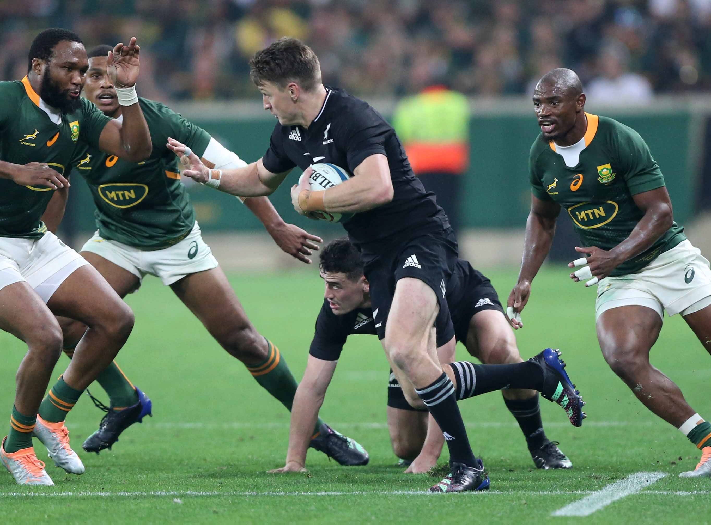 Rugby Championship All Blacks face archfoe South Africa Daily Sabah