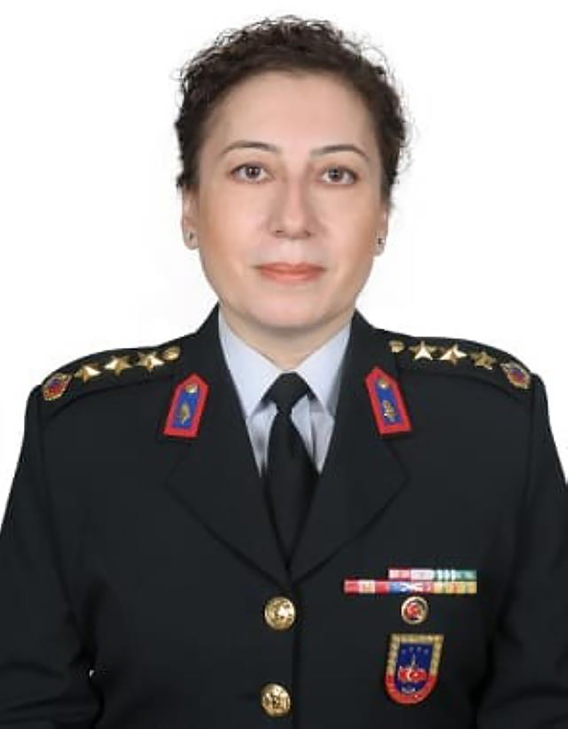 Özlem Yılmaz, who is the first female general appointed in Türkiye, Aug. 13, 2022. (AA Photo)