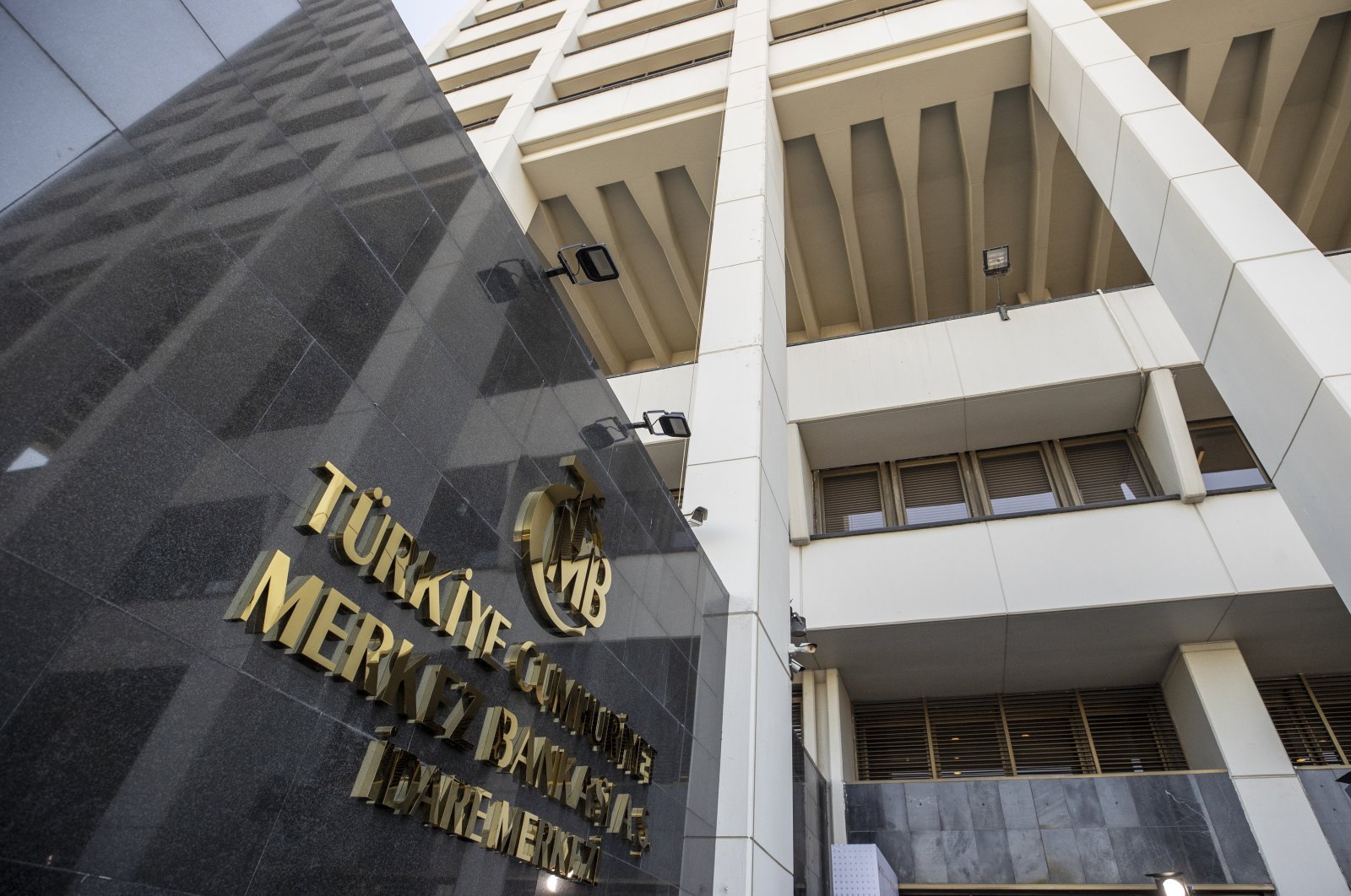The headquarters of Central Bank of the Republic of Türkiye (CBRT), in Ankara, Türkiye, July 28, 2022. (AA Photo) 