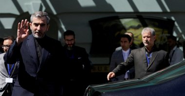 Iran&#039;s chief nuclear negotiator Ali Bagheri Kani leaves the Palais Coburg, the venue where closed-door nuclear talks take place in Vienna, Austria, Aug. 4, 2022. (Reuters Photo)