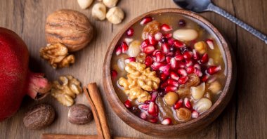 Across Turkey, almost every household has been enjoying the ashura dessert recently. (Shutterstock Photo)