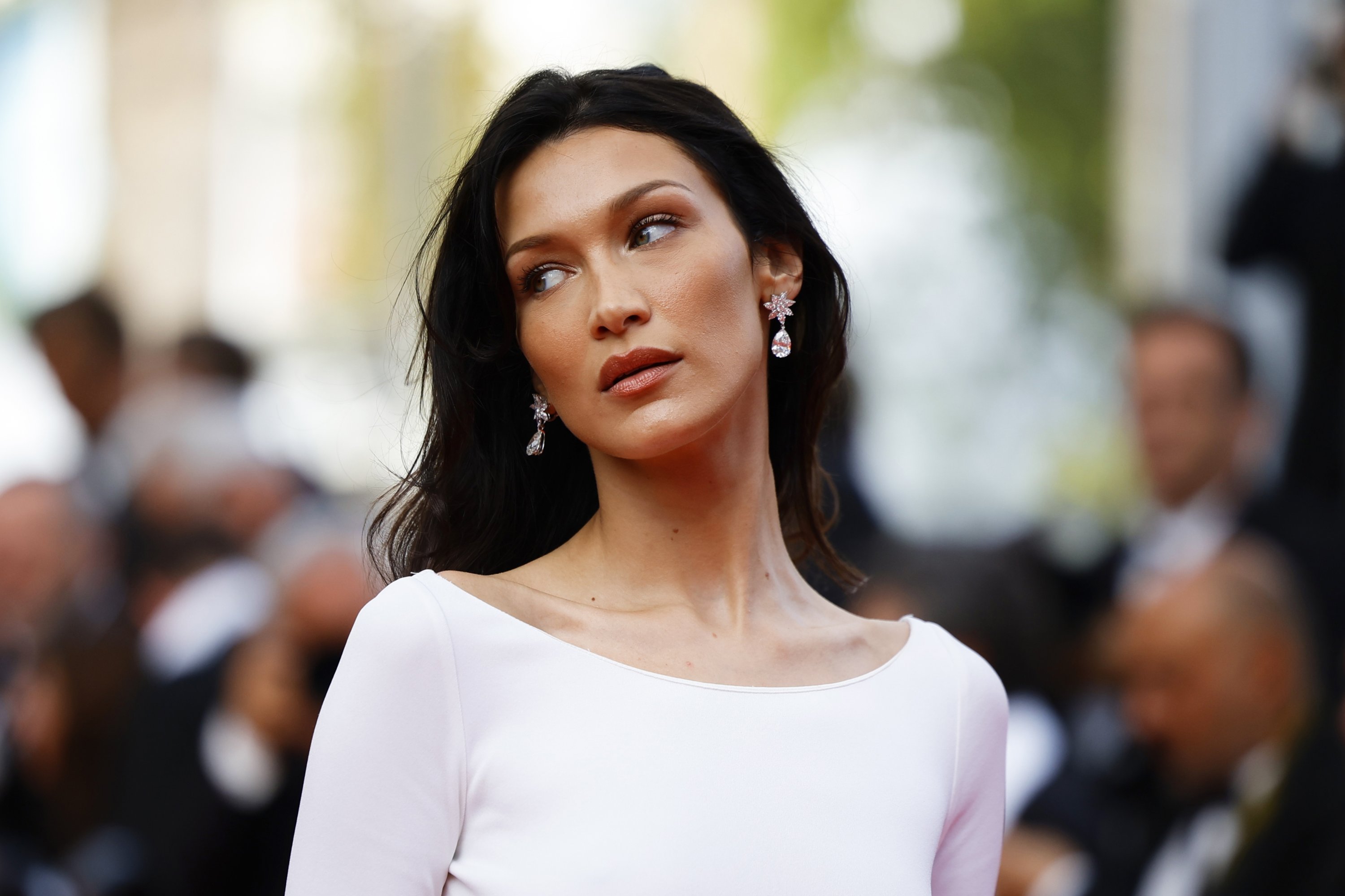 Bella Hadid Makes Quite The Entrance at Cannes Film Festival 2021, 2021  Cannes Film Festival, Bella Hadid