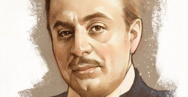 An illustration of Khalil Gibran. (Shutterstock)