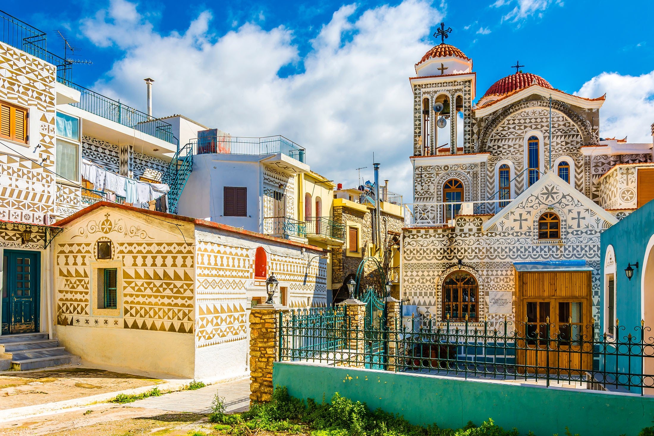 Anda dapat dengan mudah tersesat di Chios, tetapi Anda tidak perlu khawatir, cukup nikmati suasananya.  (Foto Shutterstock)