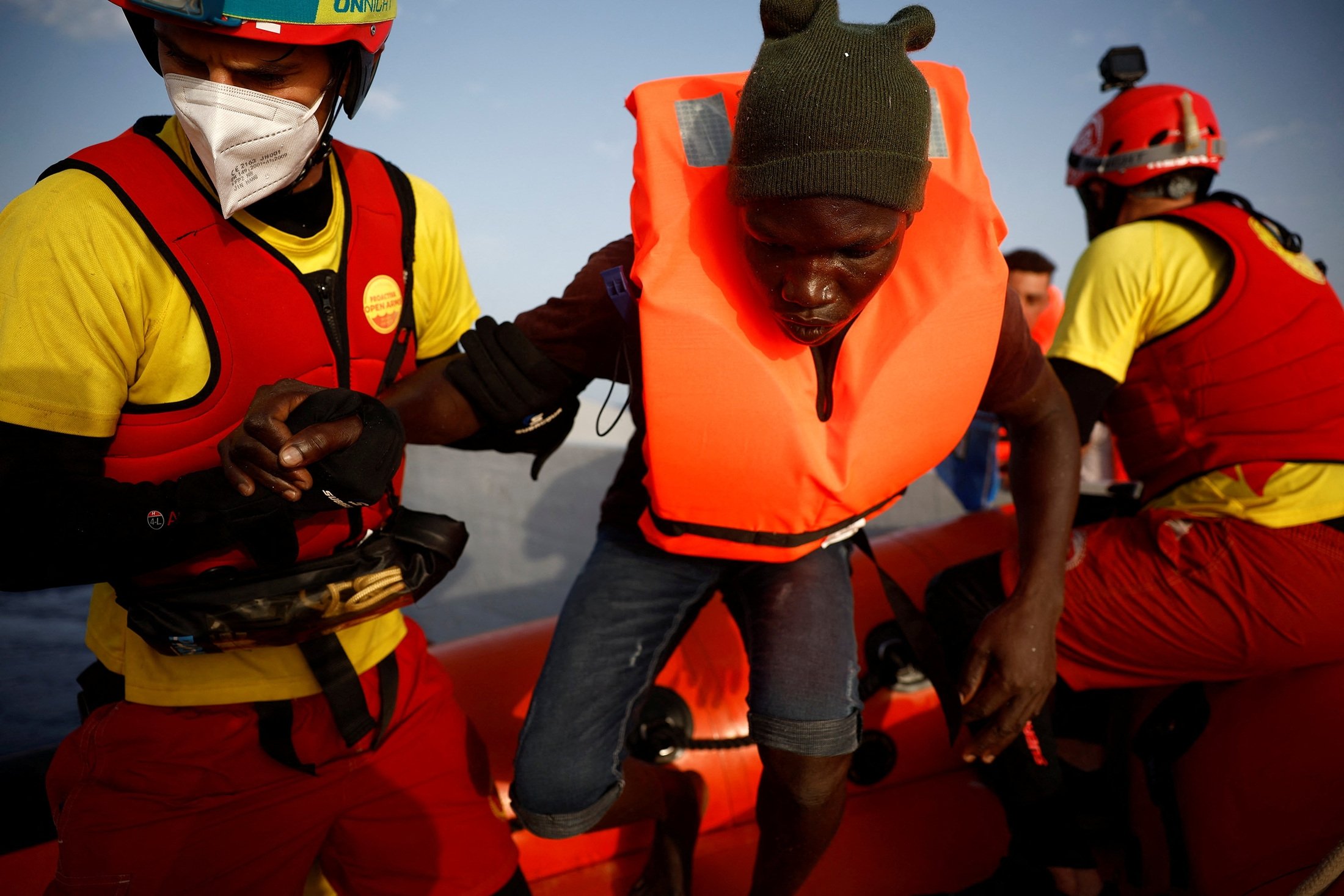 Life at sea aboard a migrant rescue ship