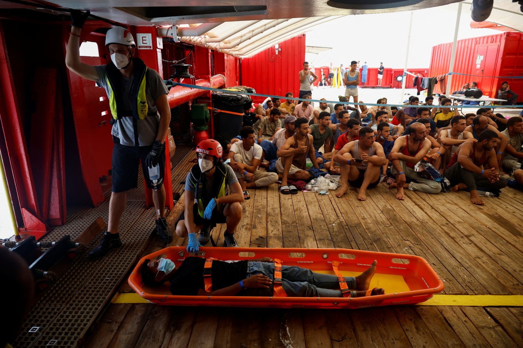 Life at sea aboard a migrant rescue ship | Daily Sabah