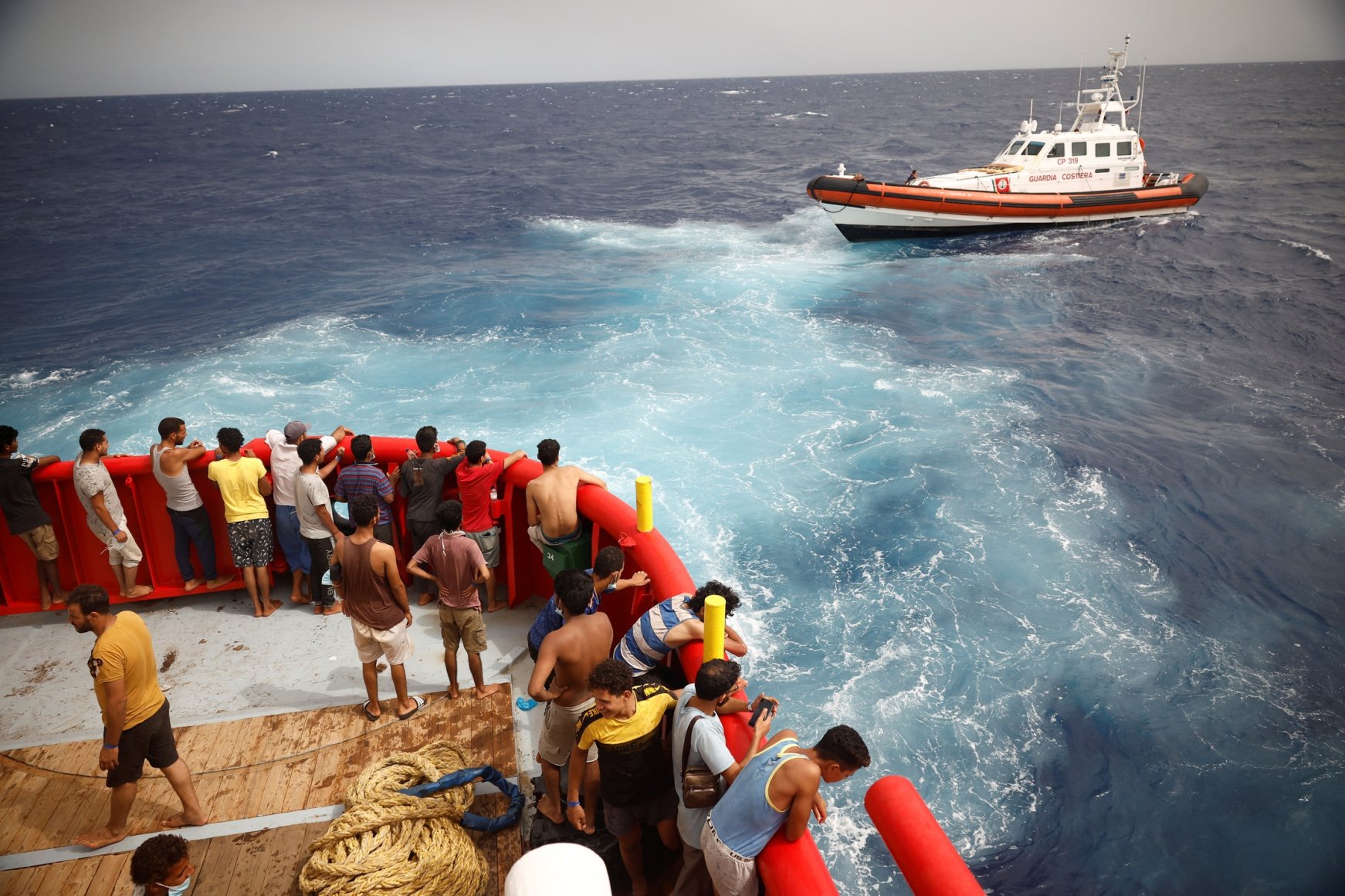 Life at sea aboard a migrant rescue ship | Daily Sabah