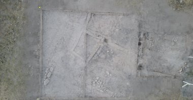 Traces of permanent settlement thought to date back over 9,000 years at Sırçalıtepe Mound, in the central Niğde province, Türkiye, Aug. 26, 2022. (AA Photo)