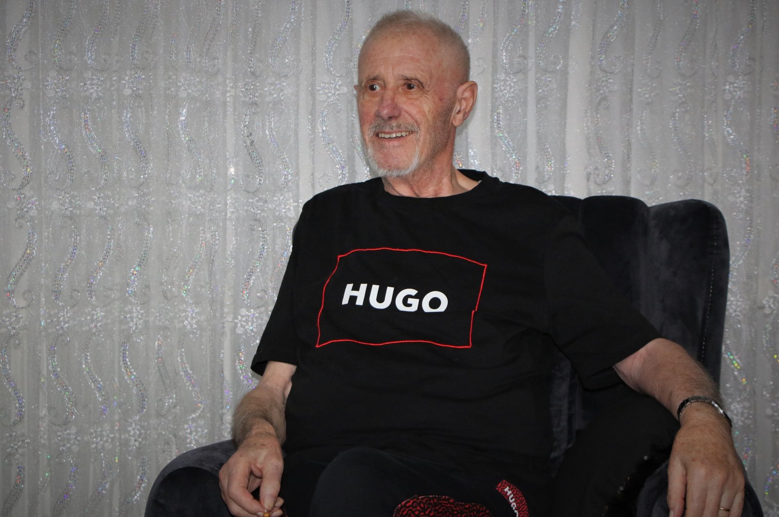 Frenchman Emile Emin Zehnder, is seen in this photo, Elazığ, eastern Türkiye, Aug. 26, 2022. (IHA Photo)