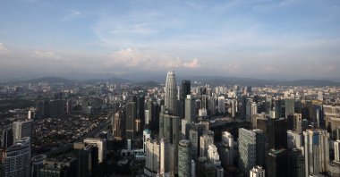 A view of the city skyline in Kuala Lumpur, Malaysia, July 2, 2020. (REUTERS Photo)