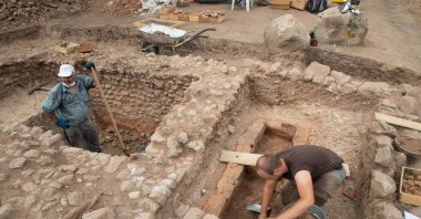 Listed on UNESCO&#039;s World Heritage List in 2014, Izmir&#039;s Pergamon revealed the tomb of the oracle Markos who was known as &quot;the Bird Oracle of Antiquity,&quot; Izmir, Türkiye, Aug. 29, 2022. (AA Photo)