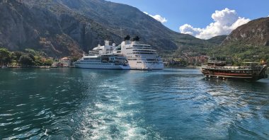 The city and bay of Kotor, Montenegro. (Photo by Özge Şengelen)