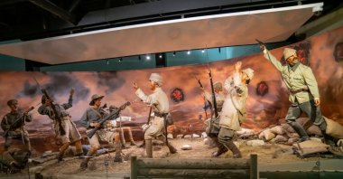Gallipoli War Museum where detailed images and objects related to the first world war are exhibited, Gallipoli, Türkiye, Sept. 20, 2021. (Shutterstock Photo)