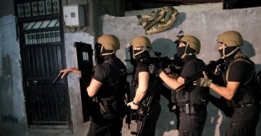 Special operations squads take part in a counterterrorism operation in Istanbul, Türkiye, in this undated file photo. (AA File Photo)