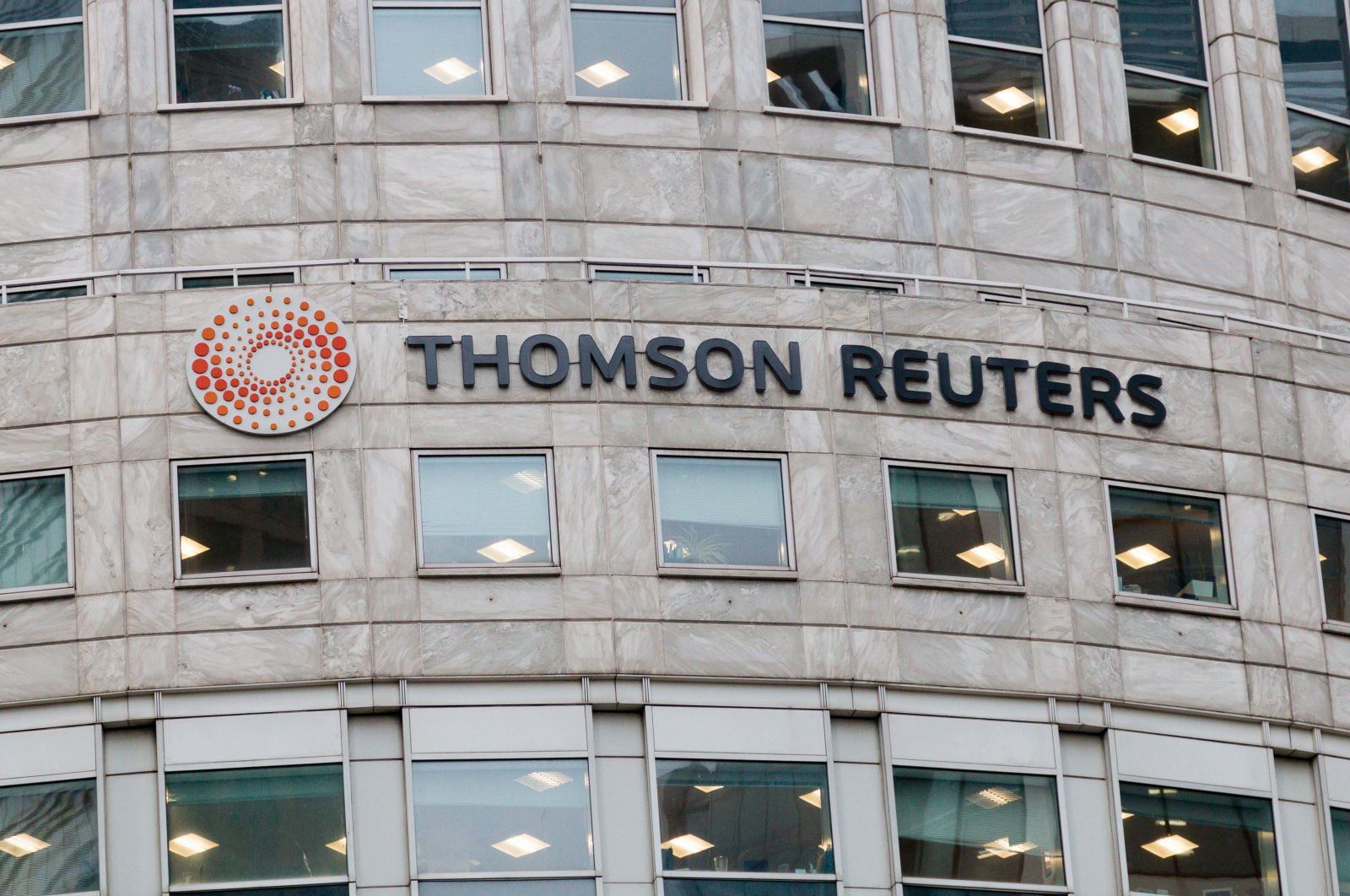 The Thomson Reuters headquarters building in Canary Wharf, London, Britain, Nov. 15, 2017.(Shutterstock Photo)