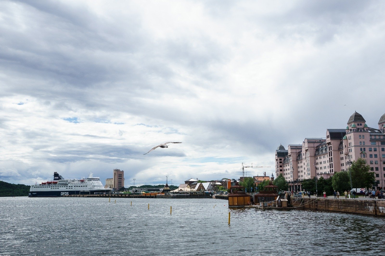 Oslo's harbor district Bjorvika. (DPA Photo)