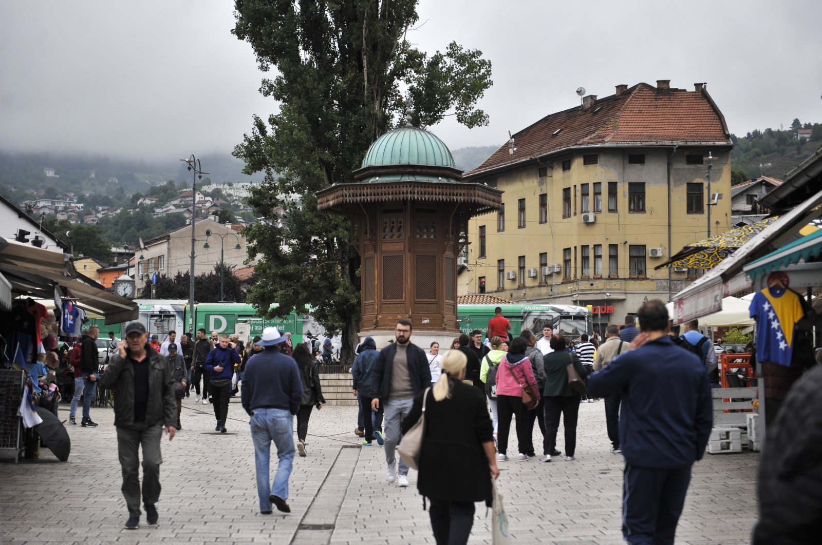 A view from the capital Sarajevo, Bosnia-Herzegovina, Sept. 6, 2022. (AA)