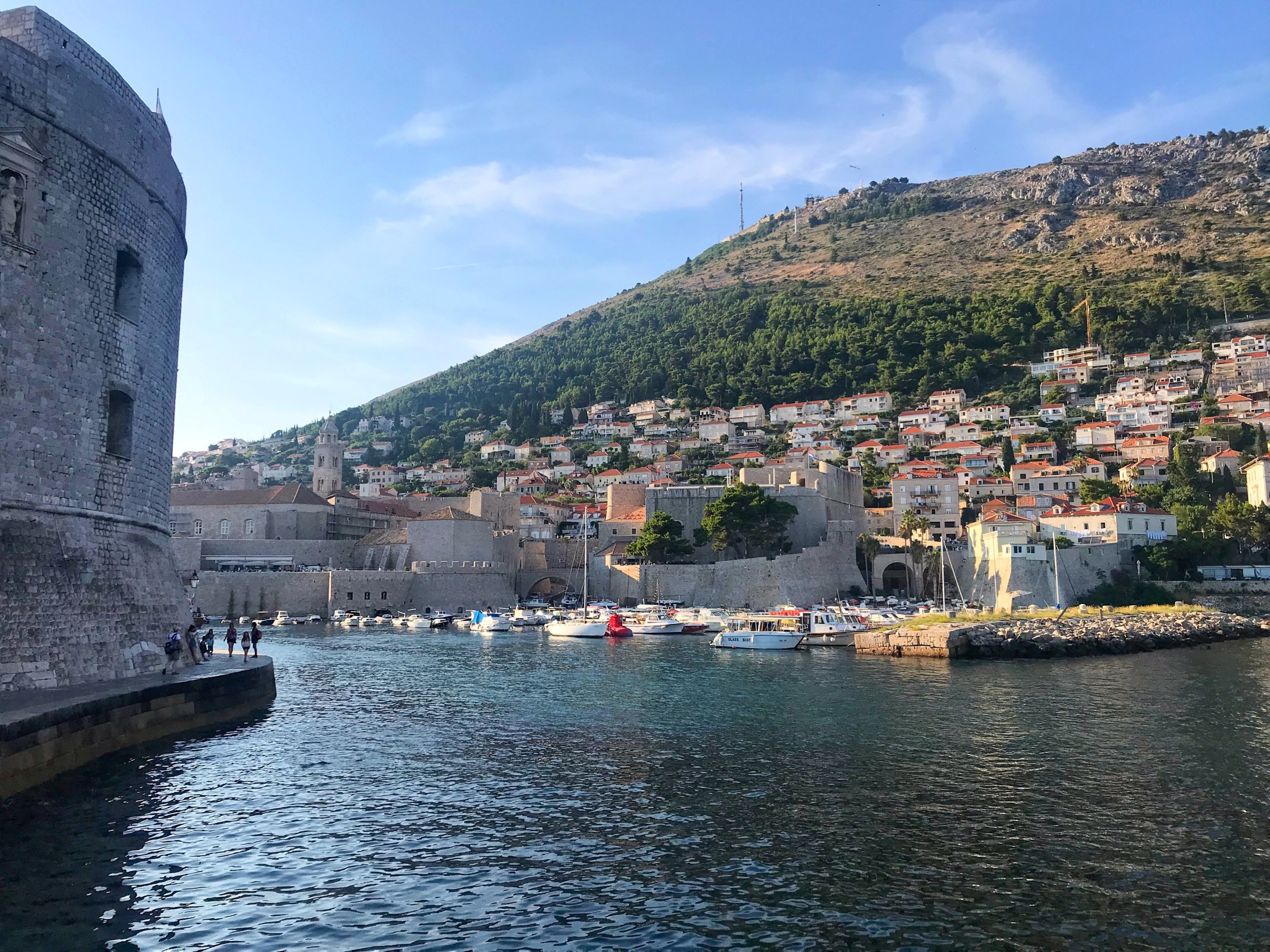 The marina of Dubrovnik, southern Croatia. (Photo by Özge Şengelen)