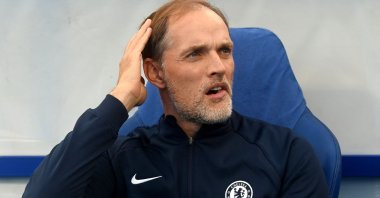 Chelsea manager Thomas Tuchel during a Champions League match against Dinamo Zagreb, Zagreb, Croatia, Sept. 6, 2022. (AFP Photo)